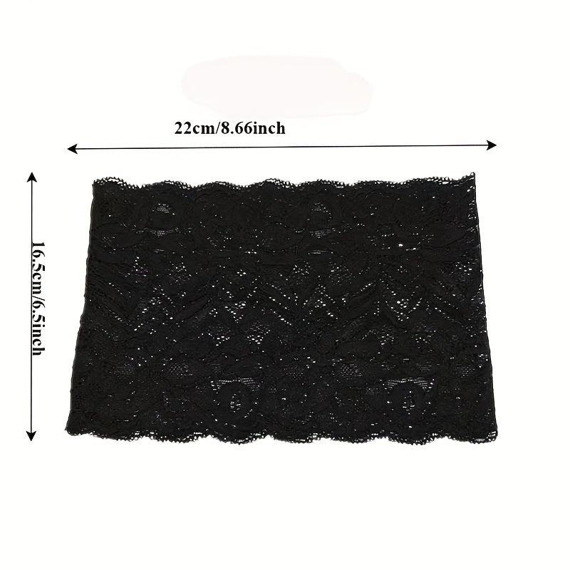 Thin Lace Inner Cap Breathable Hair Net Hat Elastic Turban