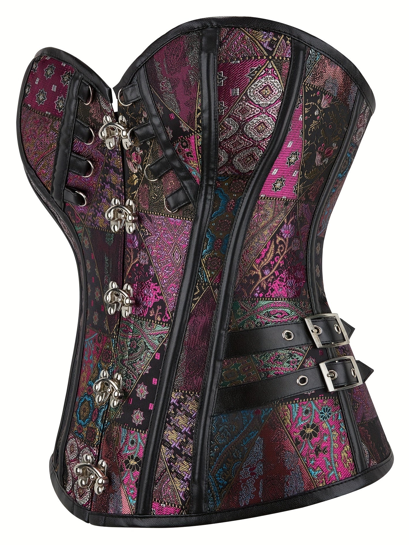 Gothic Corset Bustier Lace Up Body Shaper Women's Lingerie