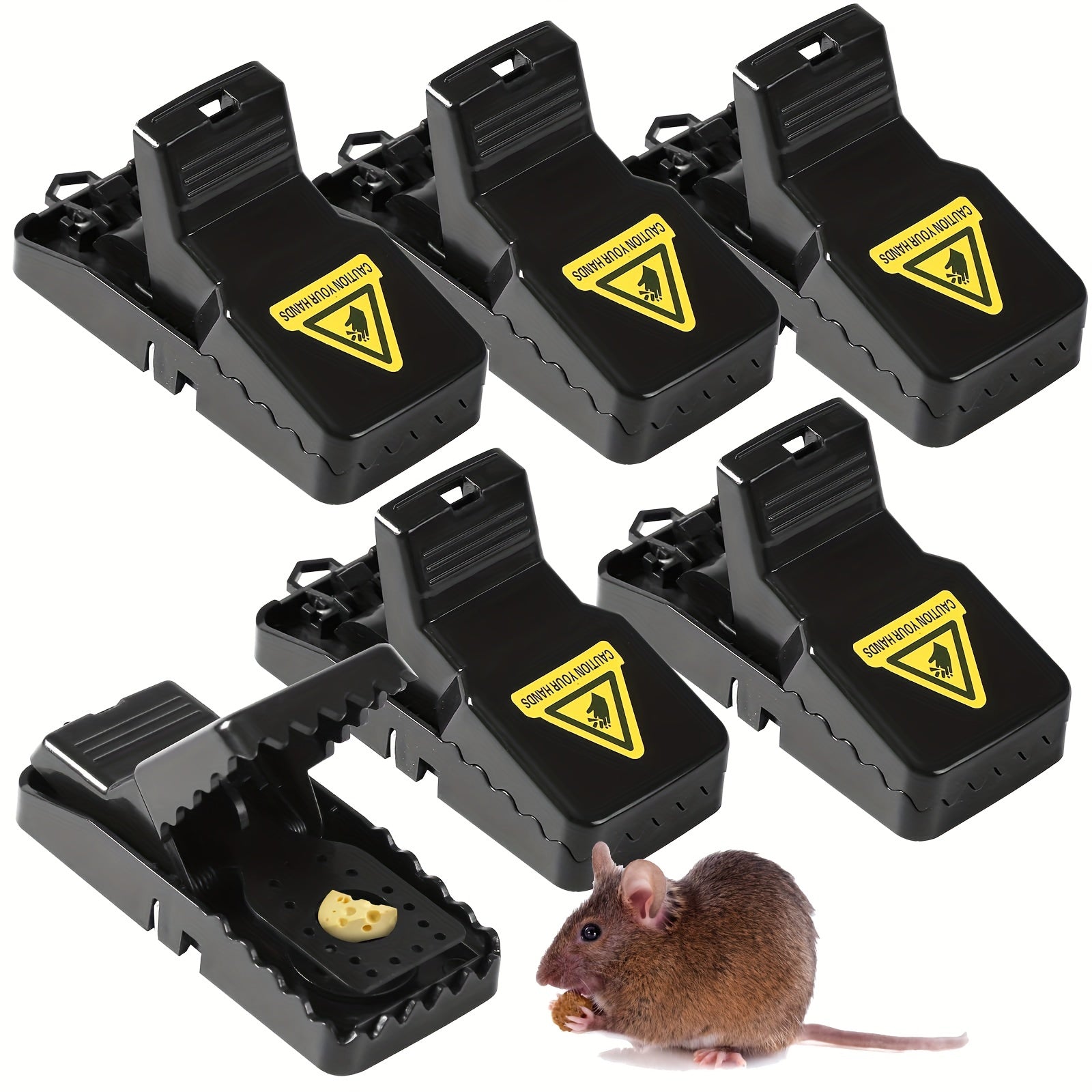 4pcs Mouse Traps Indoor Quick Effective Sanitary Safe Pest Control
