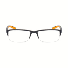Half Frame Dual Color PC Men's Glasses