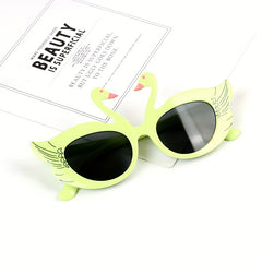 Children's Swan Party Sunglasses UV Protection