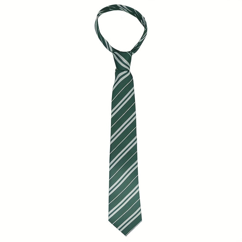 Diagonal Stripe Tie Formal Dress Tie College Style Clothing Accessories
