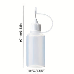 30ml Empty Glue Bottle With Needle Tip for DIY Crafts