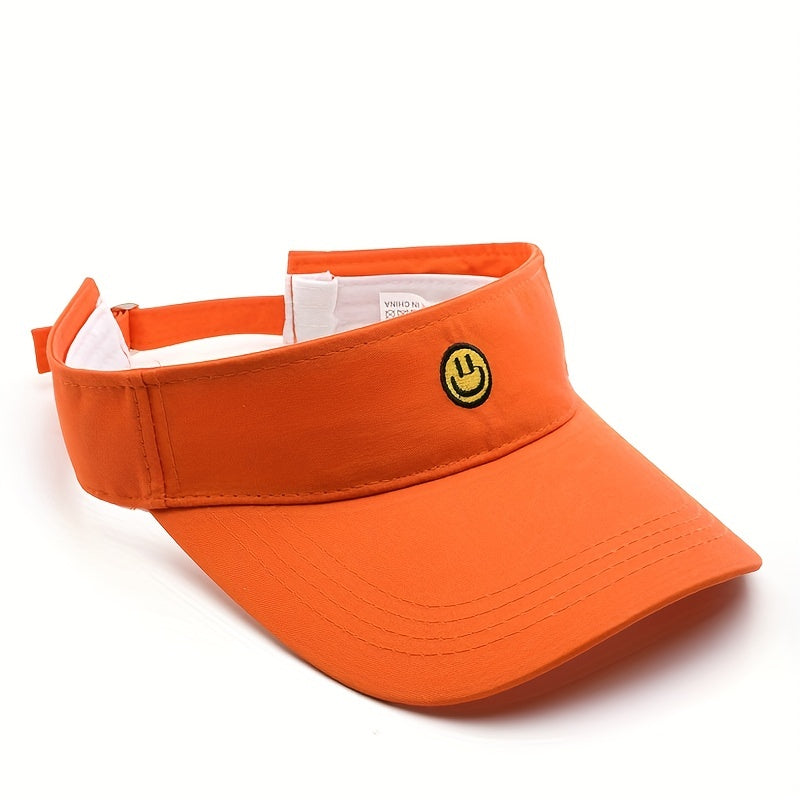 Top Hat Female Retro Happy Face Baseball Cap Outdoor Sun Hat