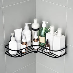 Stylish Bathroom Shelf & Kitchen Organizer with Shower Caddy