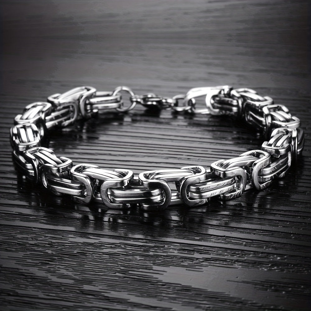 Men's Stainless Steel Chain Bracelet