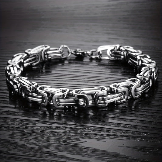 Men's Stainless Steel Chain Bracelet