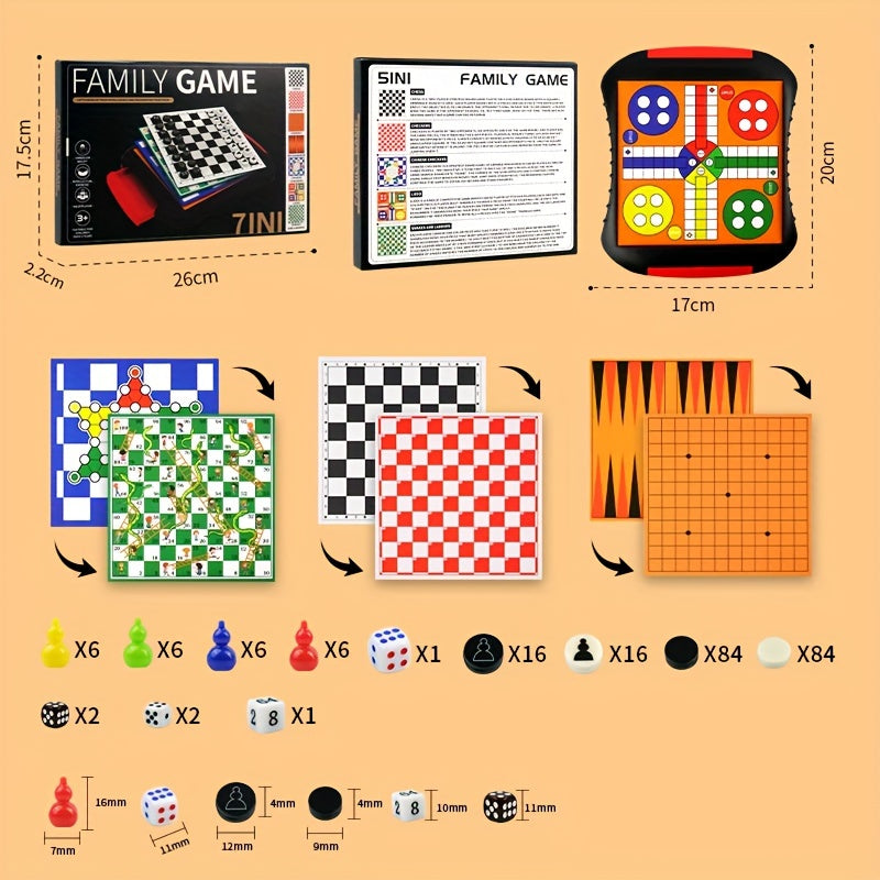 Chess Game Board Family Parent child Interactive Desktop Game