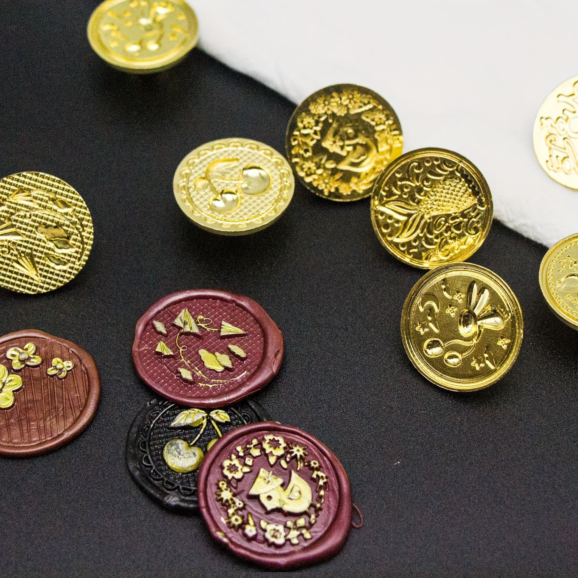 10/15pcs Random Style Wax Seal Accessories Envelope Seal Wax Lacquer Head