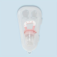 5-Piece Baby Food Feeder Set for Fresh Fruits, Vegetables, Teething Relief