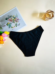 8pcs Solid Bow Tie Briefs Women's Lingerie Underwear