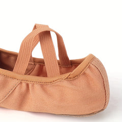 Canvas Ballet Shoes for Girls and Women - Soft Sole