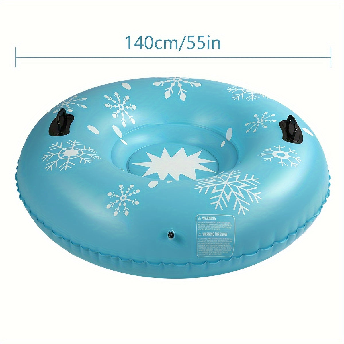 Inflatable Skiing Ring Skiing Pad Winter Outdoor Sports 47inch 55inch