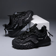 Boys' Chunky Shoes Warm Plush Lining Non Slip Casual Sneakers Winter