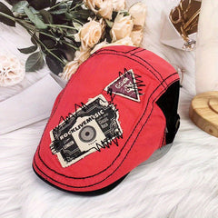 Adjustable Ear Protection Newsboy Cap Punk Style