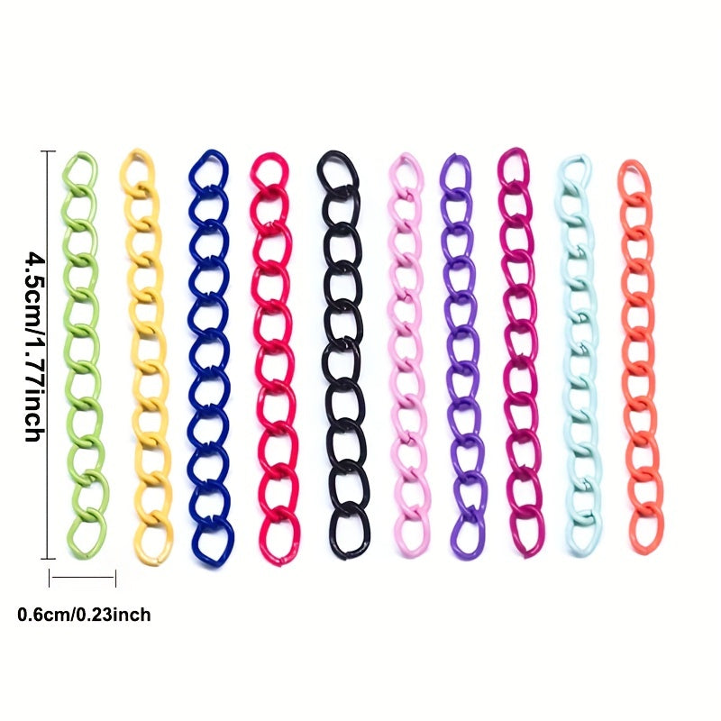 Mixed Alloy Open Ring Lobster Clasp Hook Ball Chain Jewelry Making DIY Finding