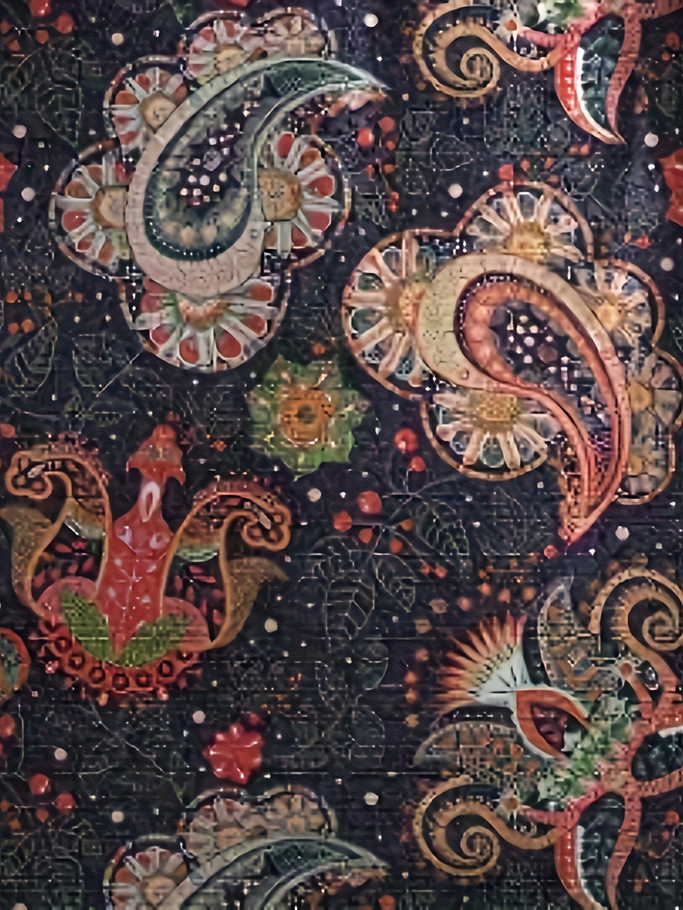  Boho Dress Women's Plus Paisley Floral Print Loose Fit Dress