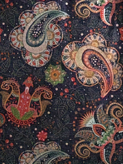  Boho Dress Women's Plus Paisley Floral Print Loose Fit Dress