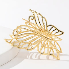 Hollow Butterfly Hair Clip Strong Hold for Thick Hair Accessories