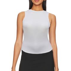 Solid Slim Tank Top Sleeveless Summer Top