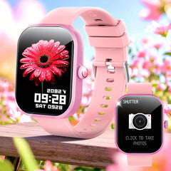 2.01 Inch Unisex Smartwatch with Wireless Calling & Message Alerts