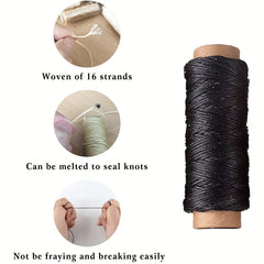 Waxed Thread Leather Sewing For Hand Stitching Leather Craft DIY