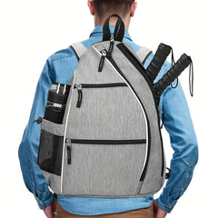 Large Waterproof Pickleball Shoulder Bag for Organization and Protection