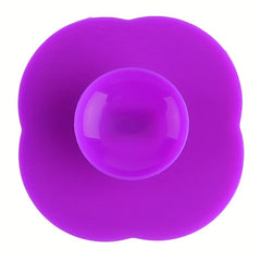 Flower-Shaped Makeup Brush Cleaning Pad