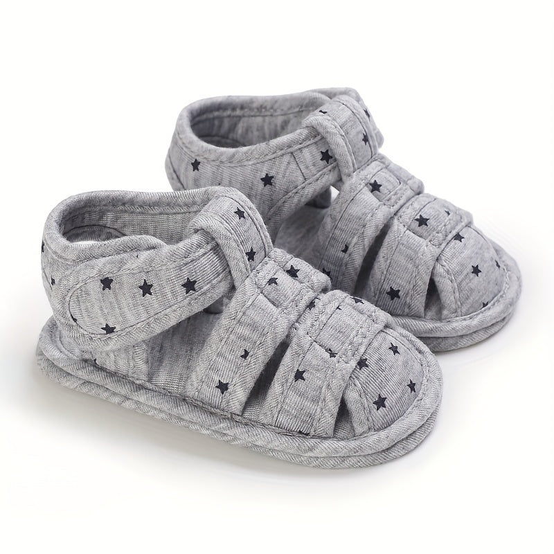 Breathable Baby Boys Walking Shoes Lightweight Anti Slip Sandals
