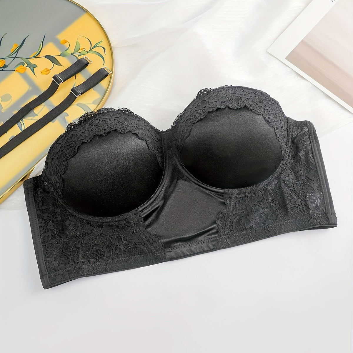  Lace Molded Cup Push Up Bra