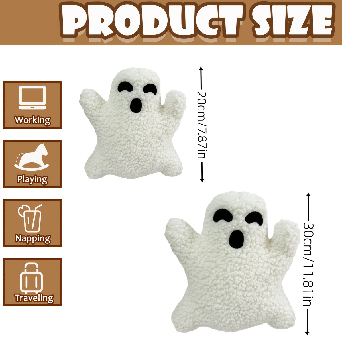 Halloween Pumpkin Plush Monster Dolls - Spooky Decor & Creative Gift
