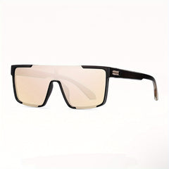 Men's Large Frame Polarized Sunglasses High Definition UV400 Protection