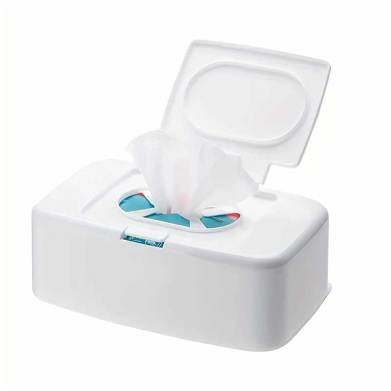 Wet Tissue Box Dispenser Portable Napkins Storage for Car Office