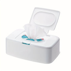 Wet Tissue Box Dispenser Portable Napkins Storage for Car Office