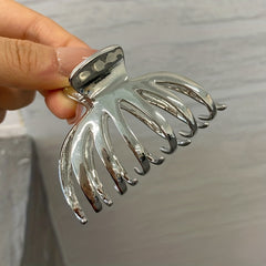 Metal Octopus Hair Claw Shark Claw Ponytail Holder Hair Claw Clip