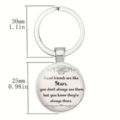 Retro English Keychain For Men Bag Purse Accessories For Men