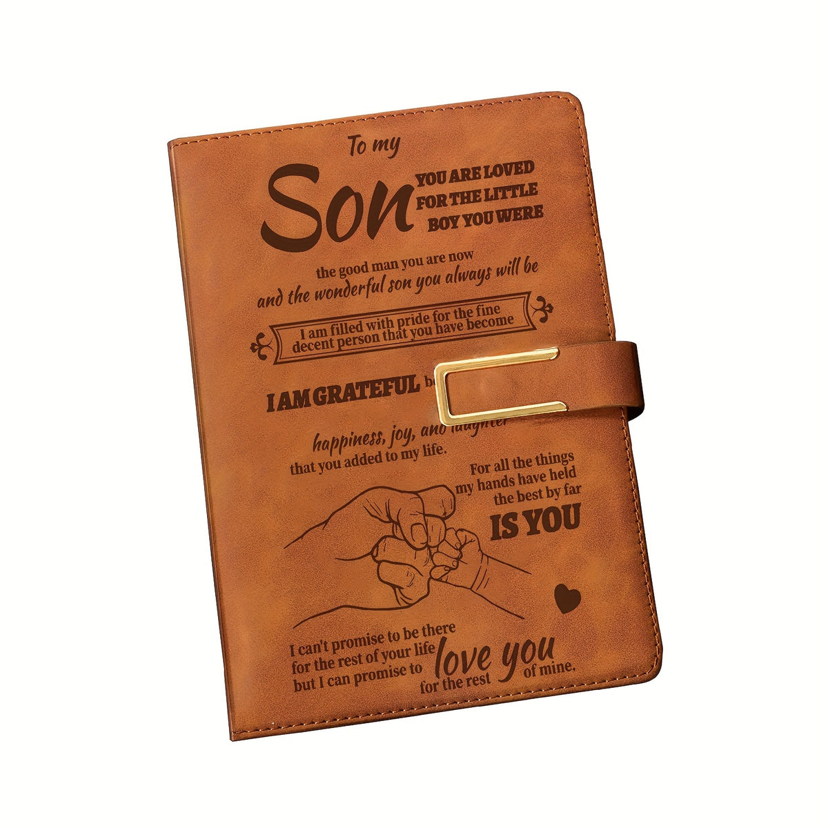 Personalized A5 Magnetic Buckle Notebook for Son