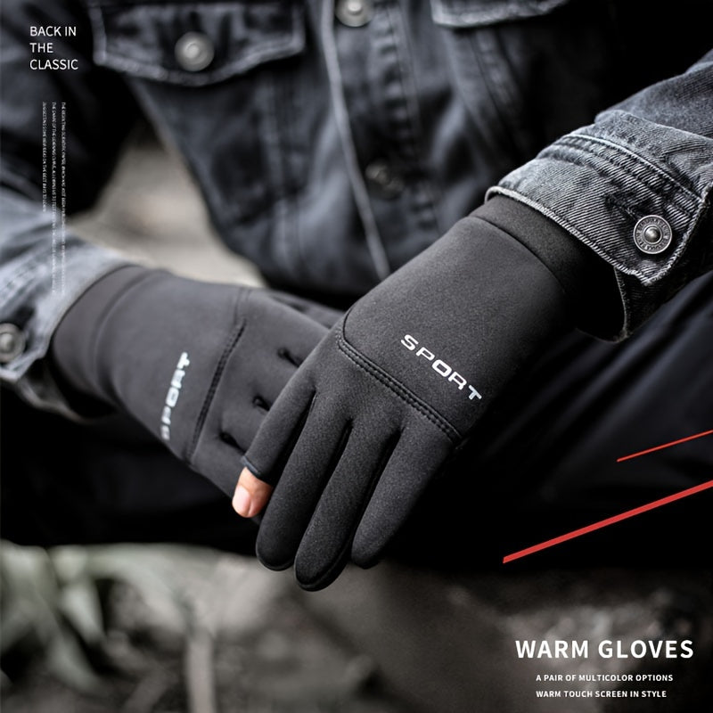 Waterproof Winter Gloves for Cycling and Running
