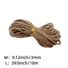 Jute Twine Cord For DIY Handwork Wedding Decor