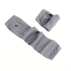 Y2K Knitted Fingerless Gloves Long Sleeves