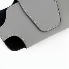 Car Sun Visor Sunglasses Holder Organizer PU Leather Case