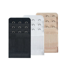 3pcs Bra Extenders Elastic Stretchy Extension Strap Women's Lingerie