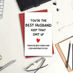 Unique Birthday Card for Your Husband - Surprise Him on His Special Day