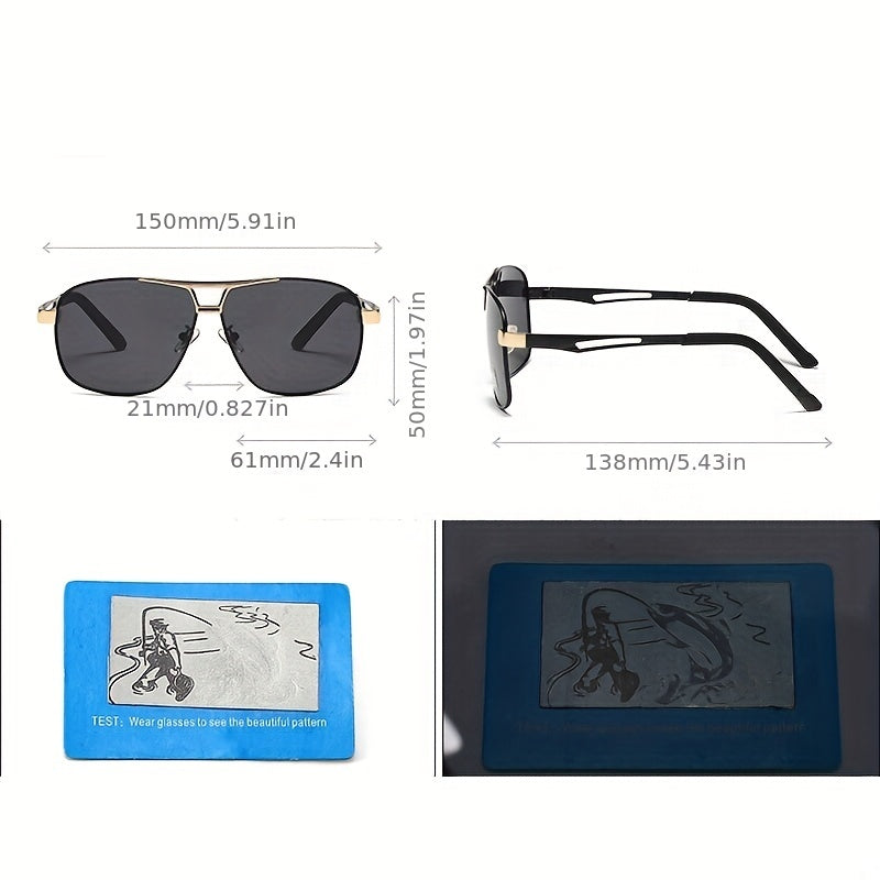 Men's Polarized Sunglasses UV Protection Driving Sunshade Sunglasses