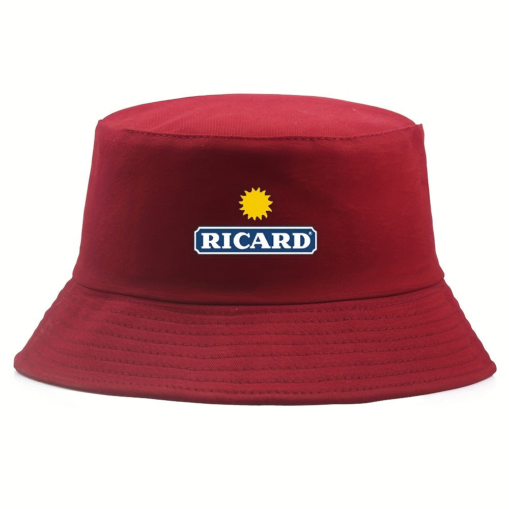 Unisex Bucket Hat Solid Cotton Sunscreen Fisherman Cap Lightweight Couple