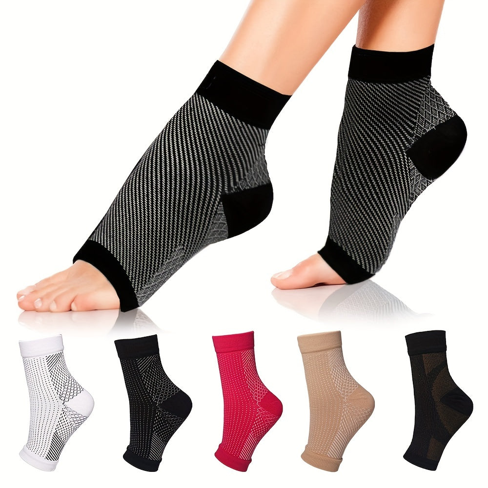 Compression Ankle Support Socks for Sports Recovery and Pain Relief