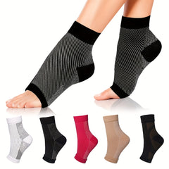 Compression Ankle Support Socks for Sports Recovery and Pain Relief