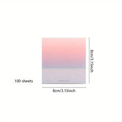 100 Sheets Natural Series Memo Book Journal Diary