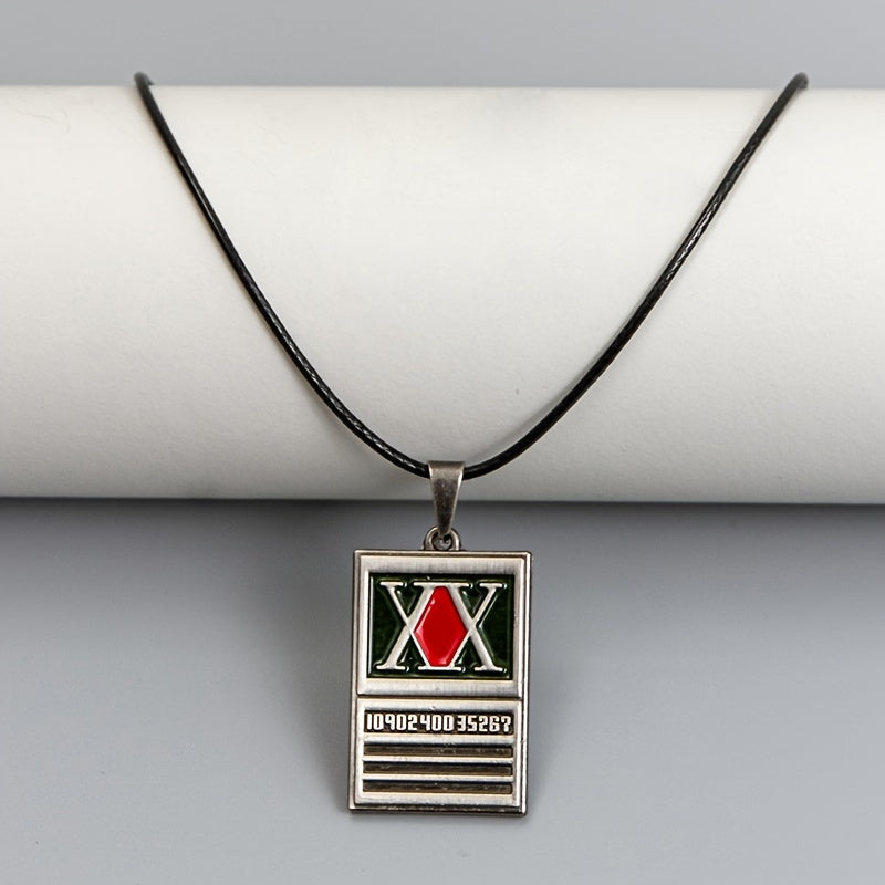 Alloy Drip Hunter Necklace For Kids Girls Teens