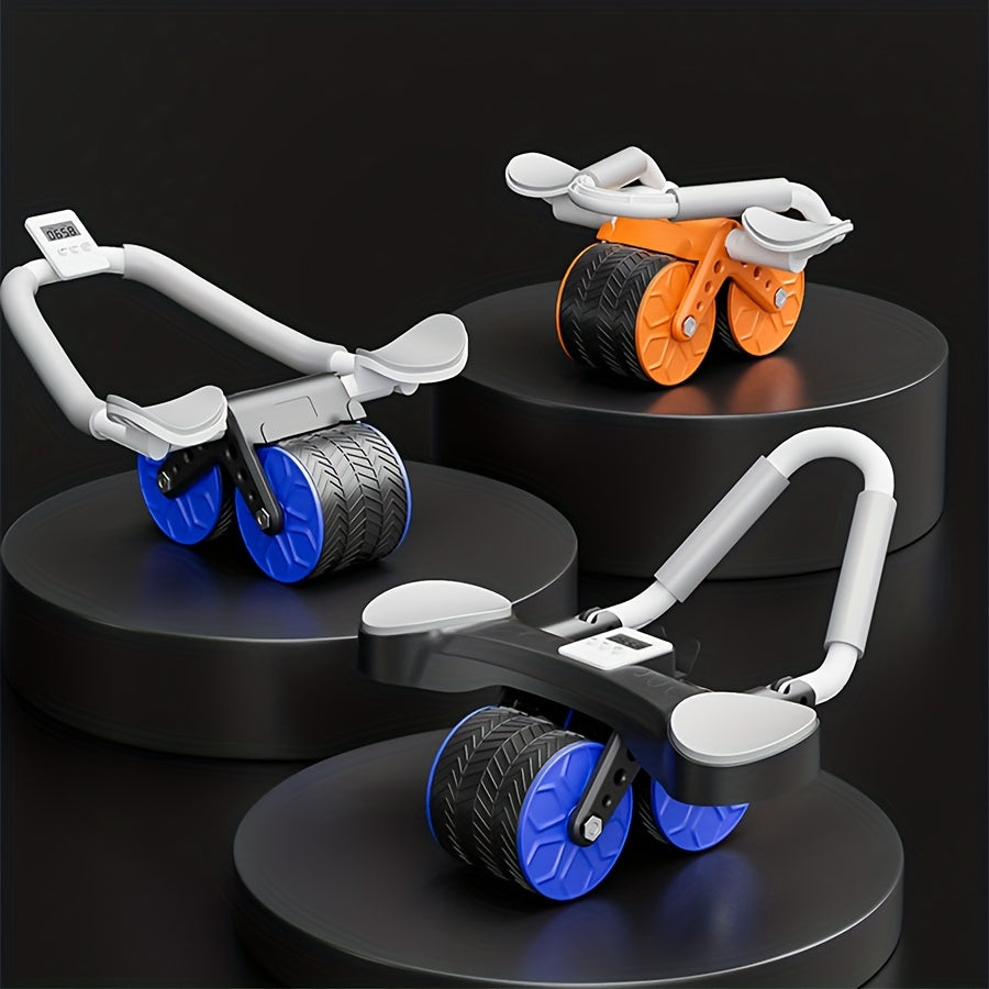 Elbow Support Ab Roller Automatic Rebound Belly Strengthening Wheel
